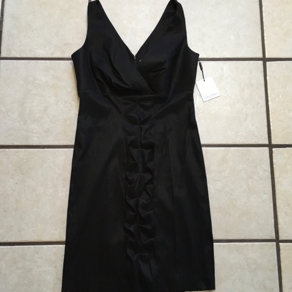 Calvin Klein Black Occassion Dress Shimmery